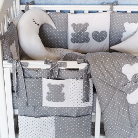 Комплект в кроватку Топотушки Мой любимый Мишка 5 предметов - описание