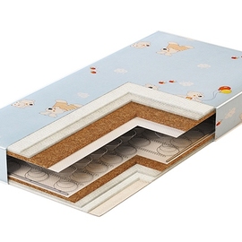 Матрас детский Плитекс Комфорт-стандарт-2, р-р 1190х600х120мм - описание