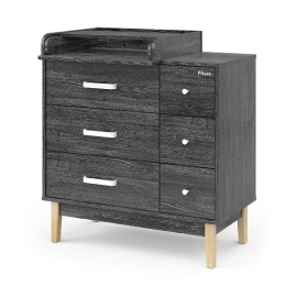 Комод пеленальный Pituso Kids Vintage Premium/дуб галифакс глаз черный/ - описание