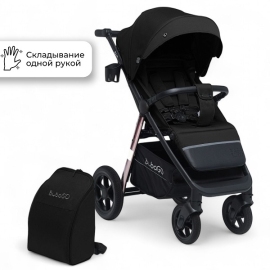 Прогулочная коляска BubaGo Bass Chrome - описание
