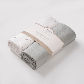 Комплект муслиновых пеленок Перина Гуси - описание