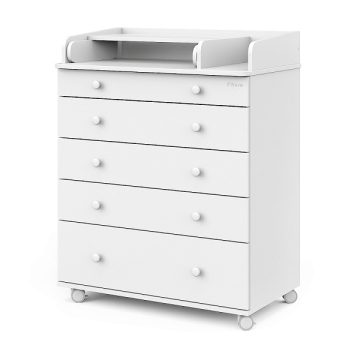 Комод пеленальный Pituso Tori на колесах