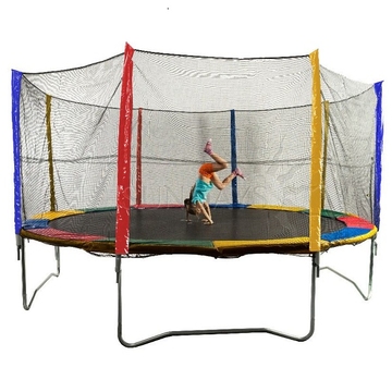 Батут Sundays Acrobat диаметр 374 с сеткой и лестницей
