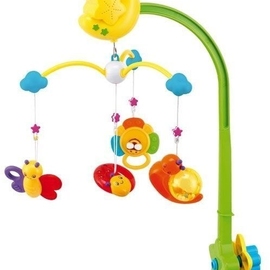 Пластиковая музыкальная каруселька Весенняя поляна электронная Canpol babies, 6 мелодий - описание